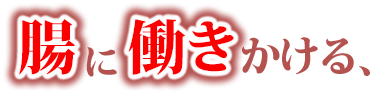 腸に働きかける、スーパーファイバー
